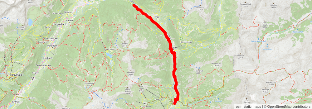 ViaSuworow stage 9 Map