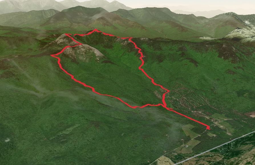 North Baldface and South Baldface Loop Trail