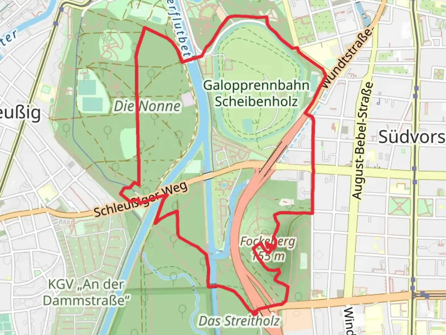 An image depicting the trail Piesse Loop and its surrounding area.