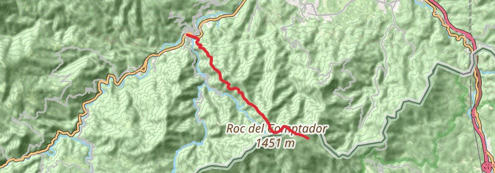 Grande Traversée de la France stage 5 Map