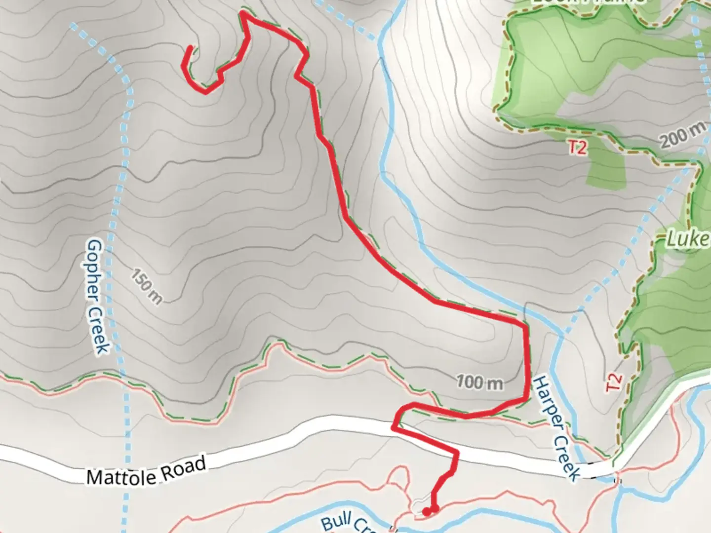An image depicting the trail Addie Johnson Trail and its surrounding area.