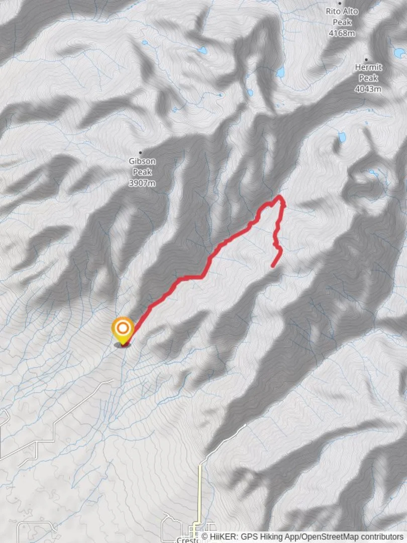 An image depicting the trail San Isabel Creek Walk and its surrounding area.