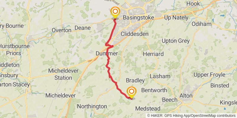 St James Way stage 3 Map