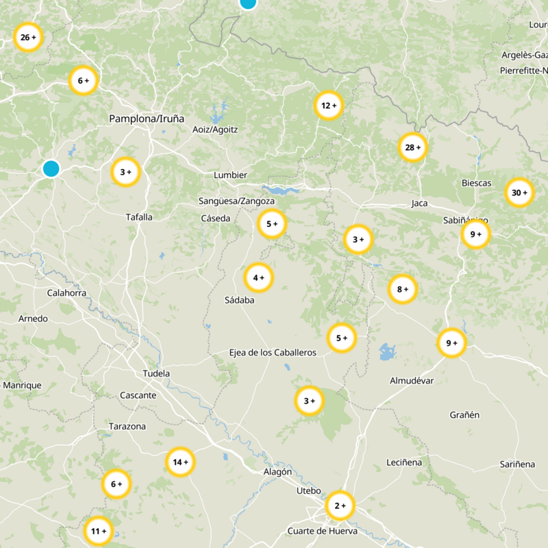 Uncastillo Static Map