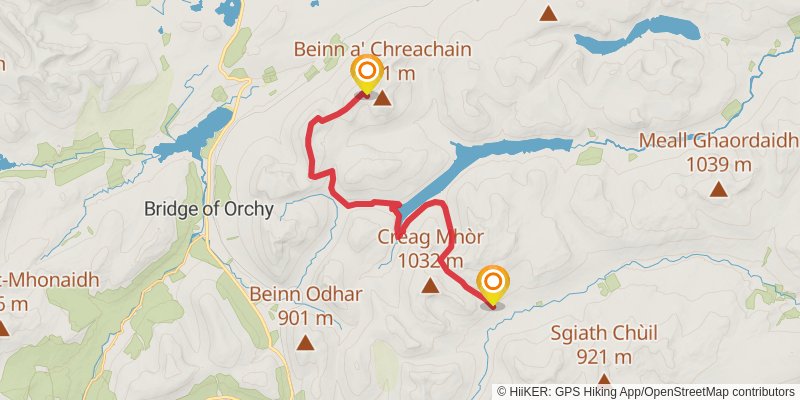 Stevenson Way stage 16 Map