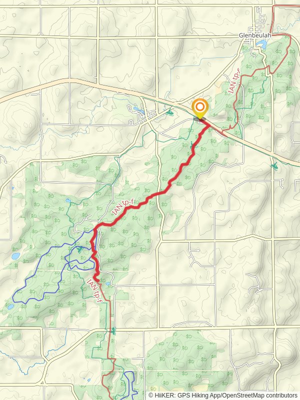 Greenbush Kettle via Ice Age Trail