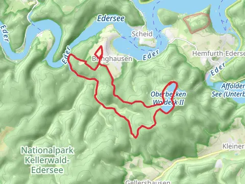 Blobenberg and Oberbecken Waldeck II Loop