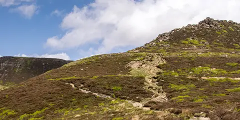 An image depicting the trail Ringing Roger and Grindslow Knoll from Edale and its surrounding area.