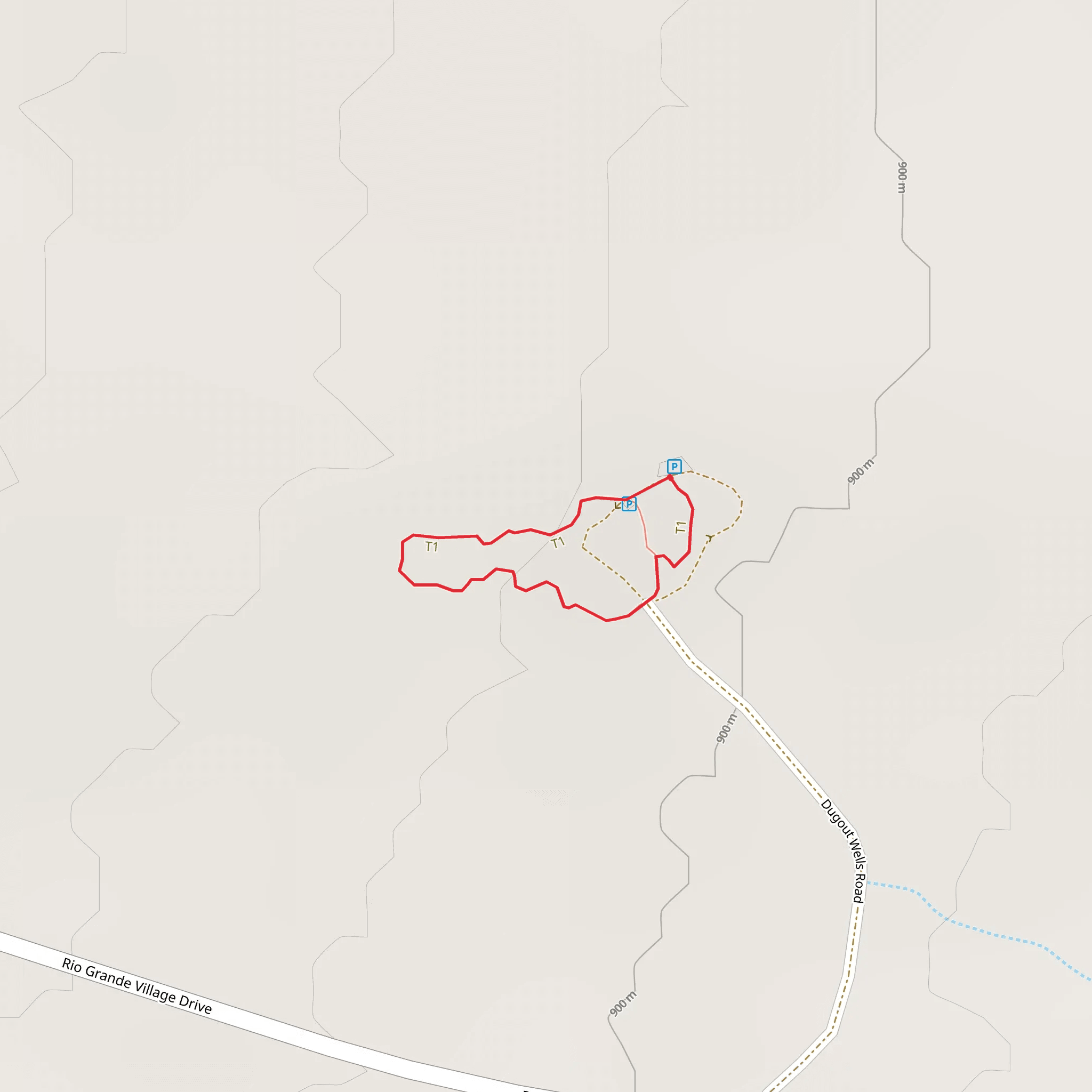 Chihuahuan Desert Nature Trail mobile static map
