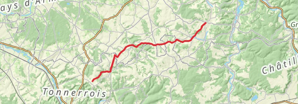 Camino Perl-Saint Jean Pied de Port via Vézelay stage 17 Map