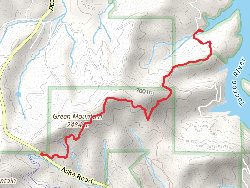 Lower Green Mountain Out and Back