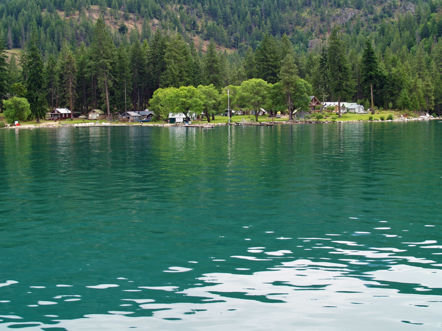 An image depicting the trail Pot Peak Trail and its surrounding area.