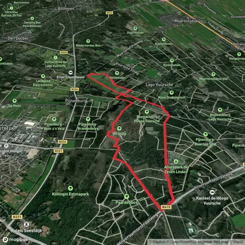 Zevenlinden Weg and Nonnenland Loop
