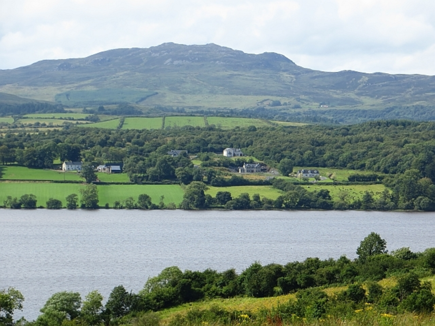 An image depicting the trail Moyle Hill and its surrounding area.