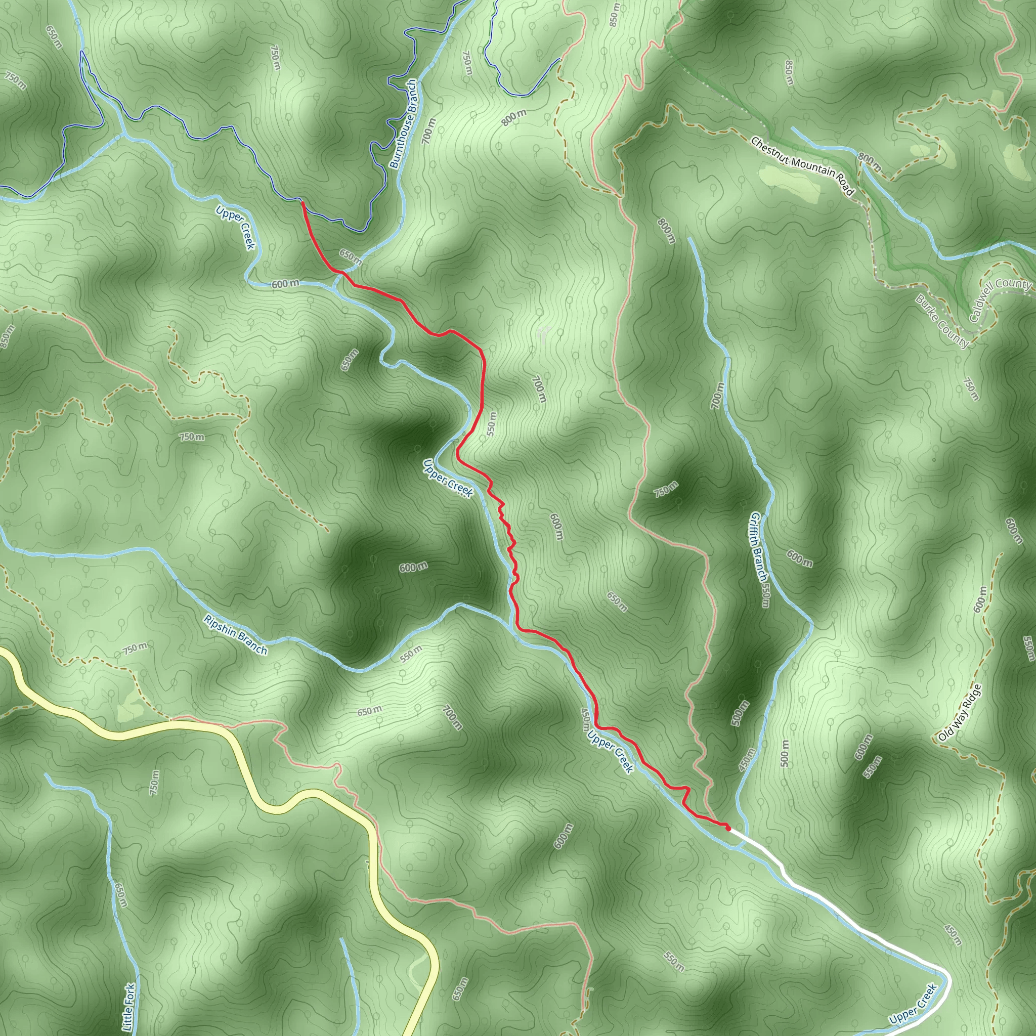 Greentown Shortcut mobile static map
