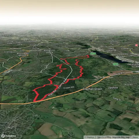 Connaught Water and Strawberry Hill Loop