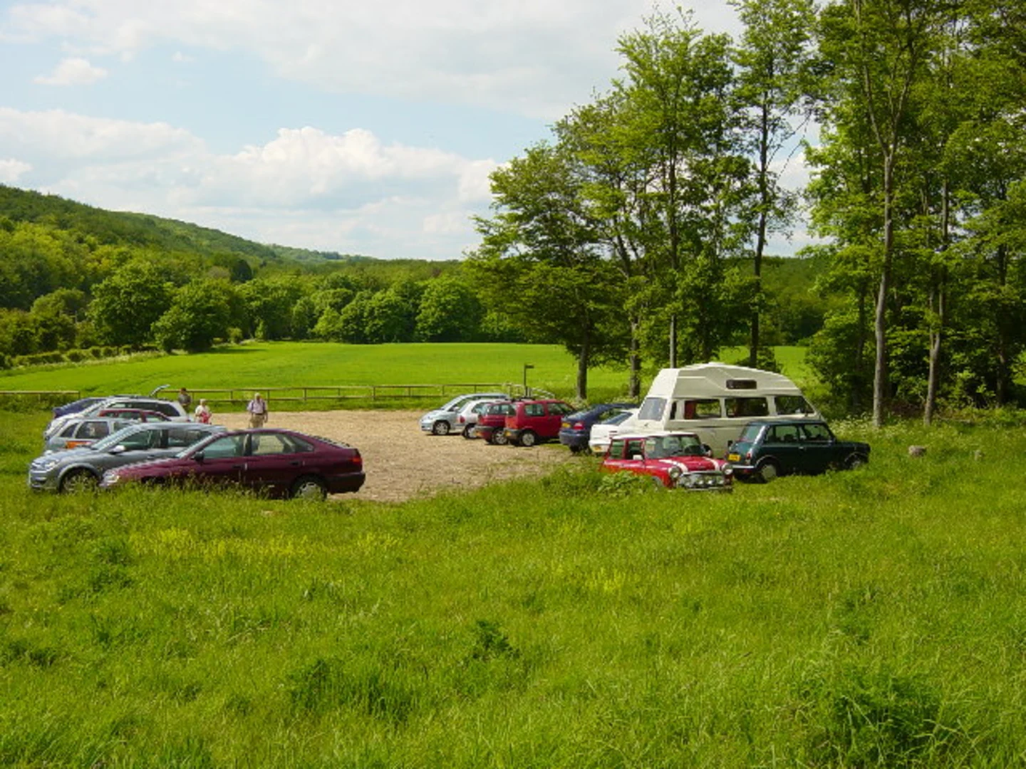 An image depicting the trail Stoughton to Kingley Vale and its surrounding area.