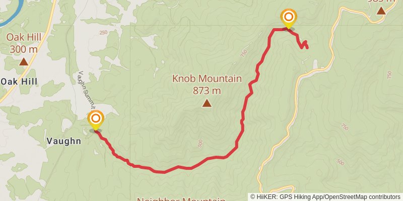 Jeremys Run Trail stage 2 Map