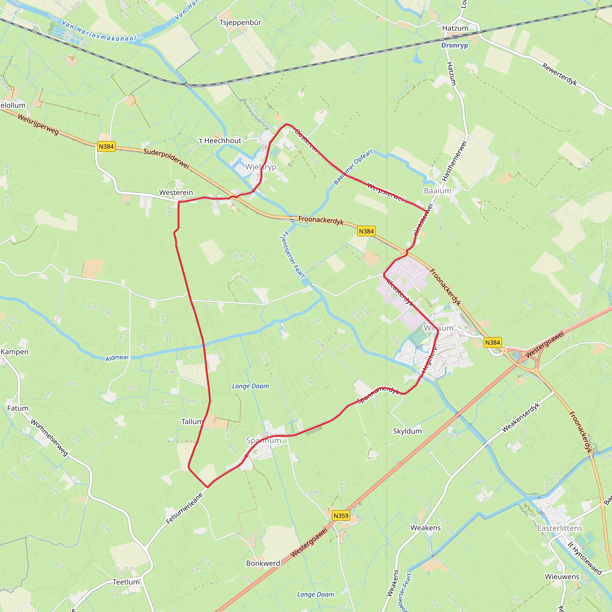 Spannum Loop mobile static map