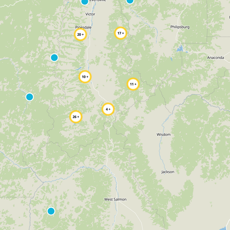 Beaverhead County Static Map