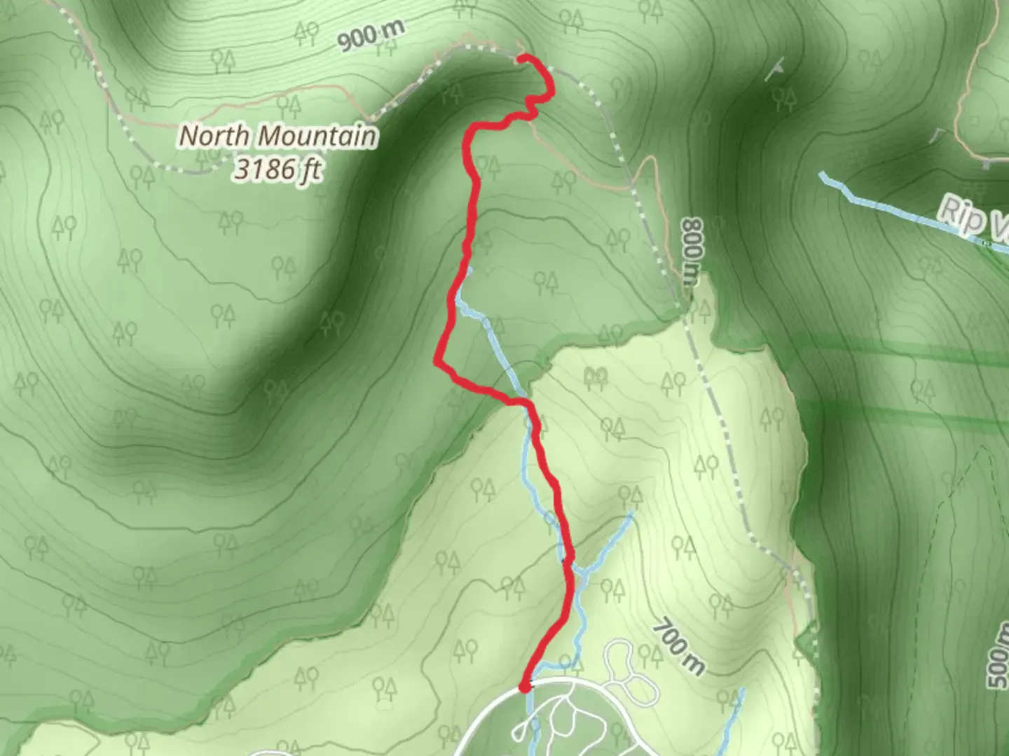 An image depicting the trail Mary S Glen Trail and its surrounding area.