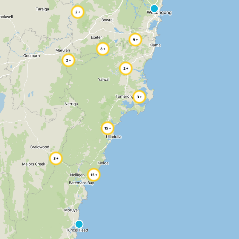 Bendalong Static Map