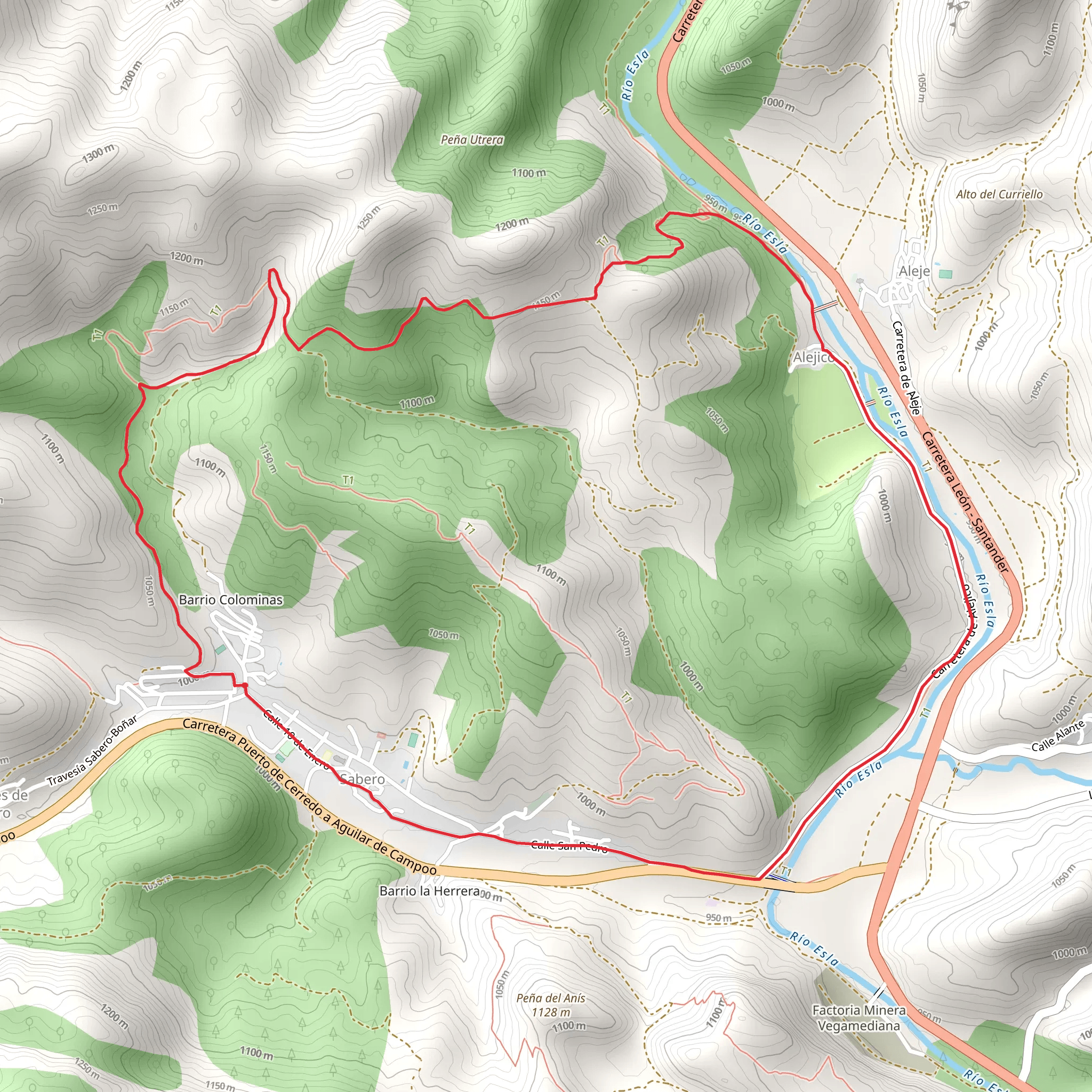 Route of the Mines PR LE 60 mobile static map