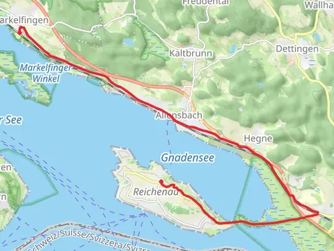 Markelfingen to Reichenau Coastal Walk - Gnadensee
