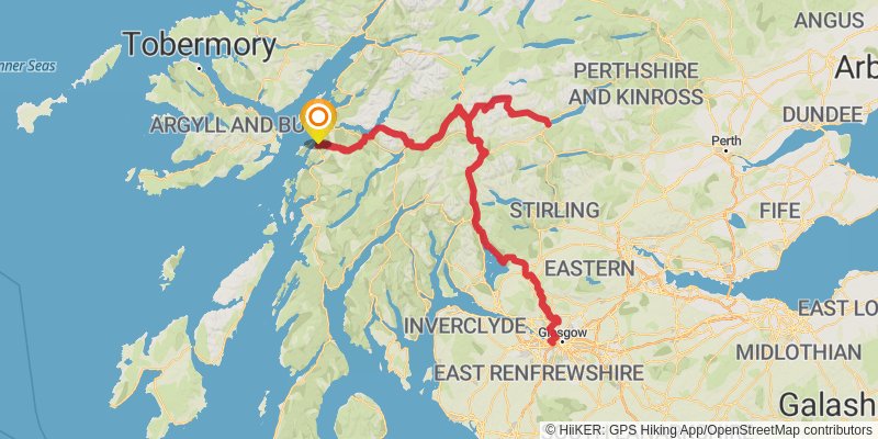 Slí Cholmcille spur 9 Map