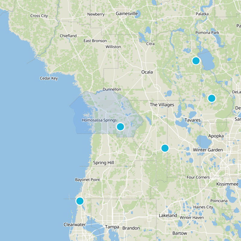 Citrus County Static Map