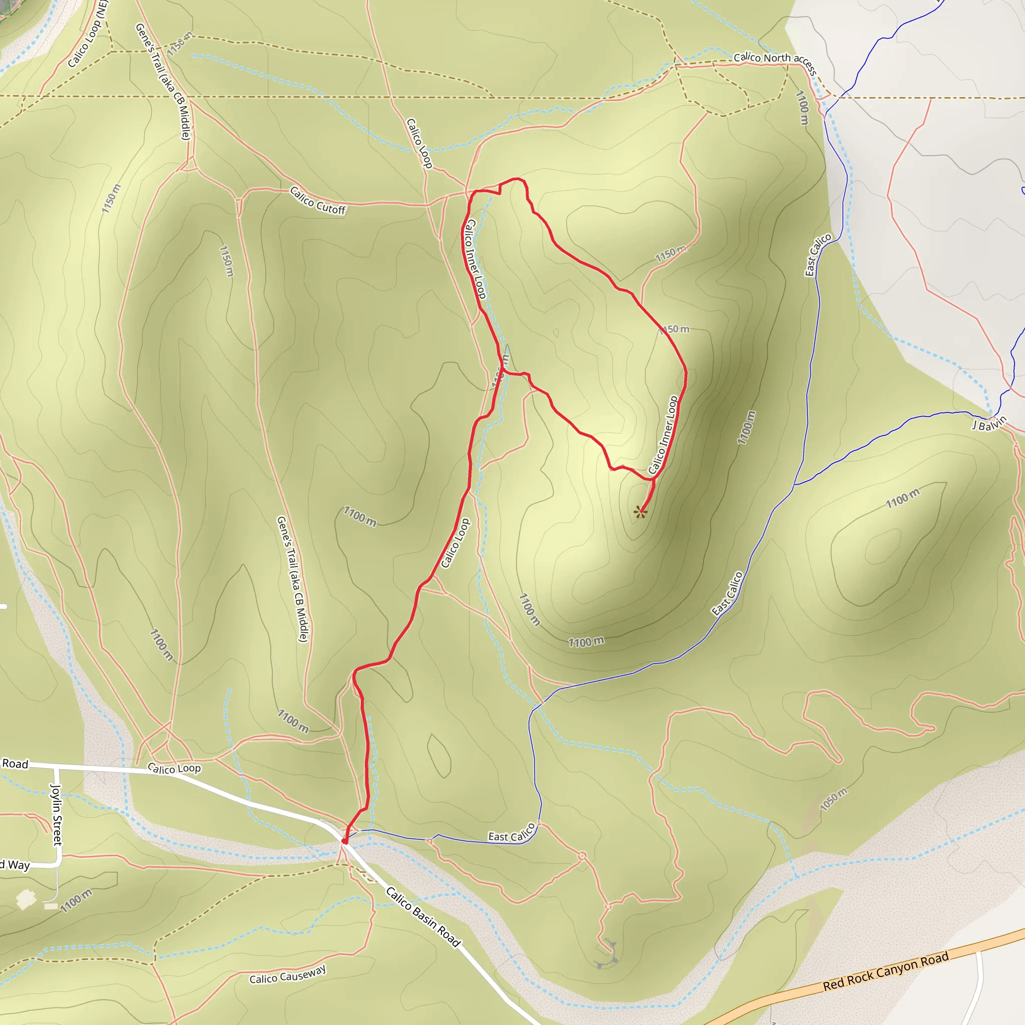 Calico Inner Loop mobile static map
