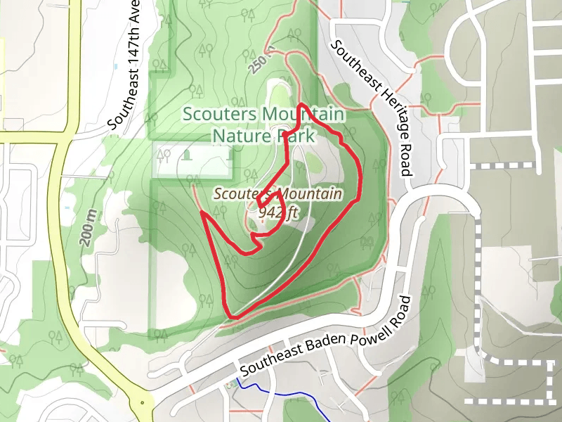 Scouter Mountain and Boomer Loop Trail