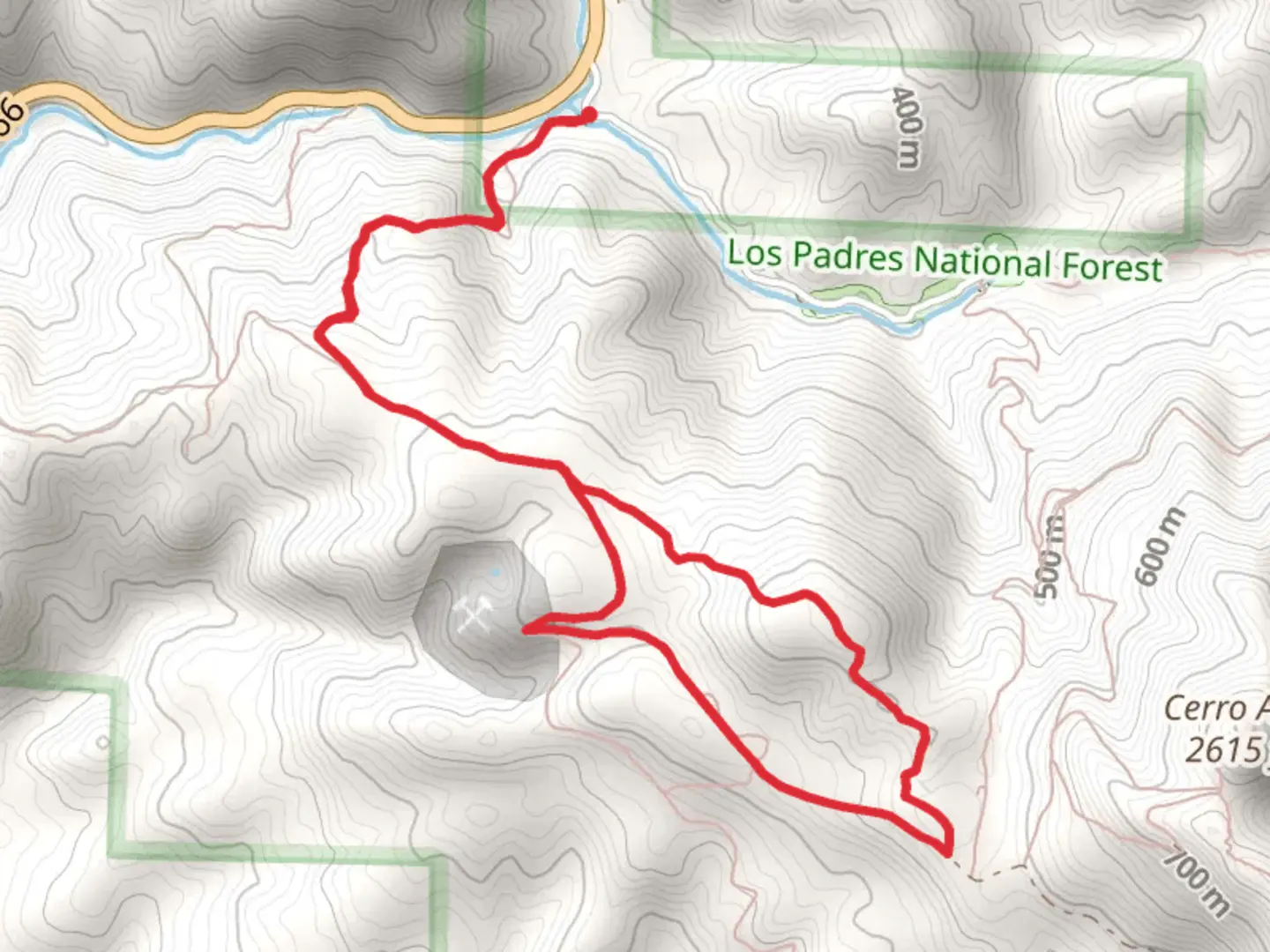 An image depicting the trail Boy Scout Trail and Tv Tower Road Loop and its surrounding area.
