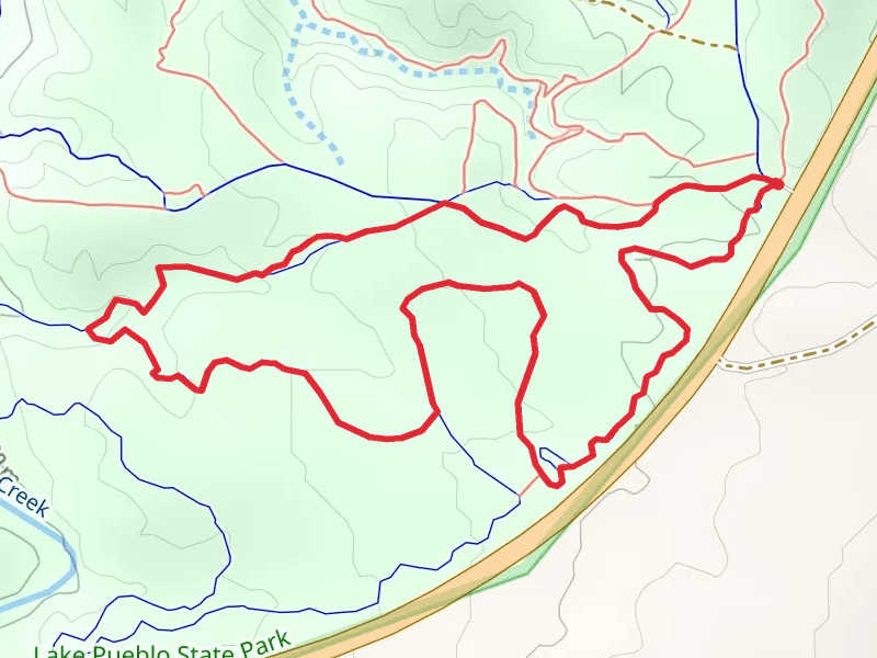 Rock Canyon, Kayhole Canyon and Cuatro Sinko Loop