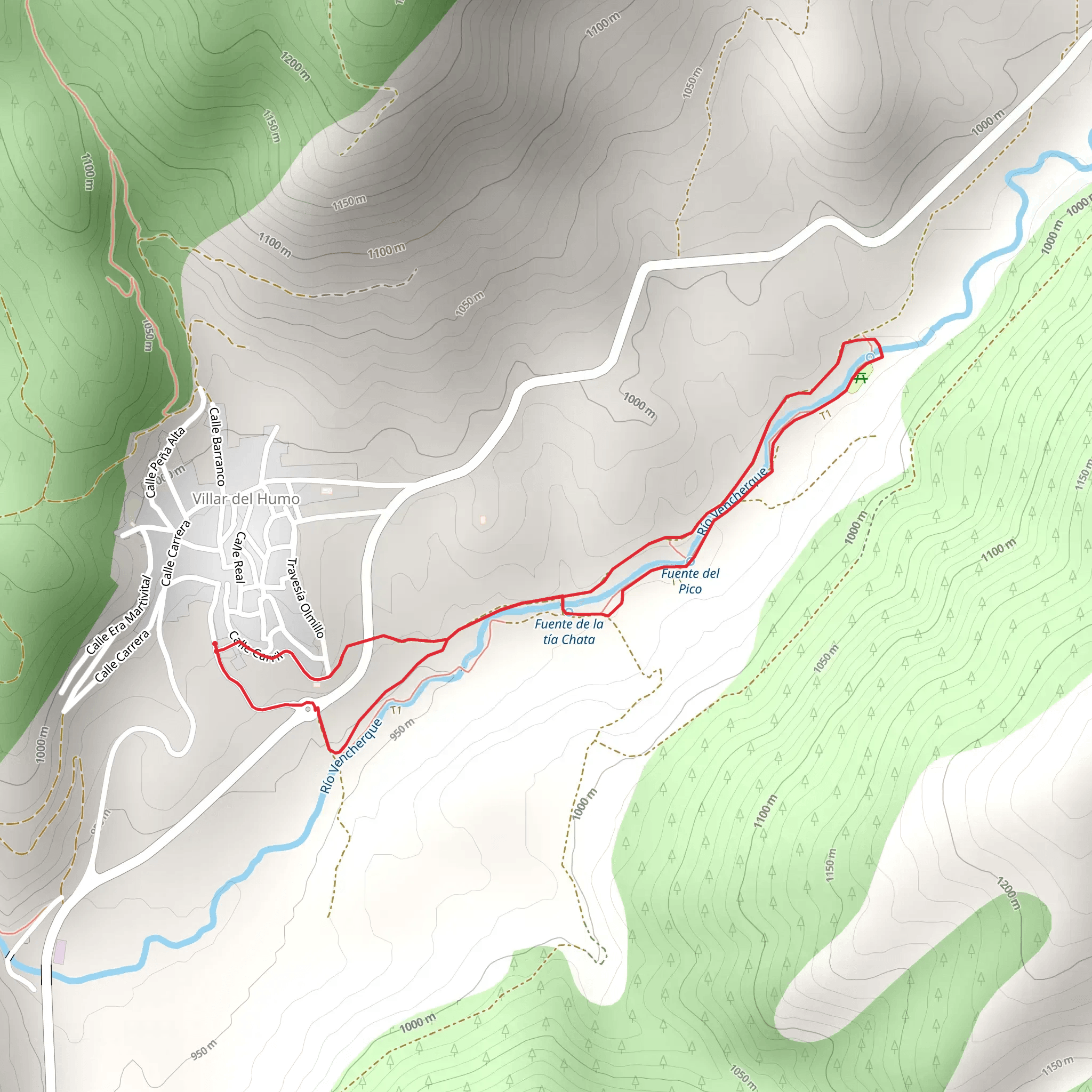 River Ride Vencherque SL CU 7 mobile static map