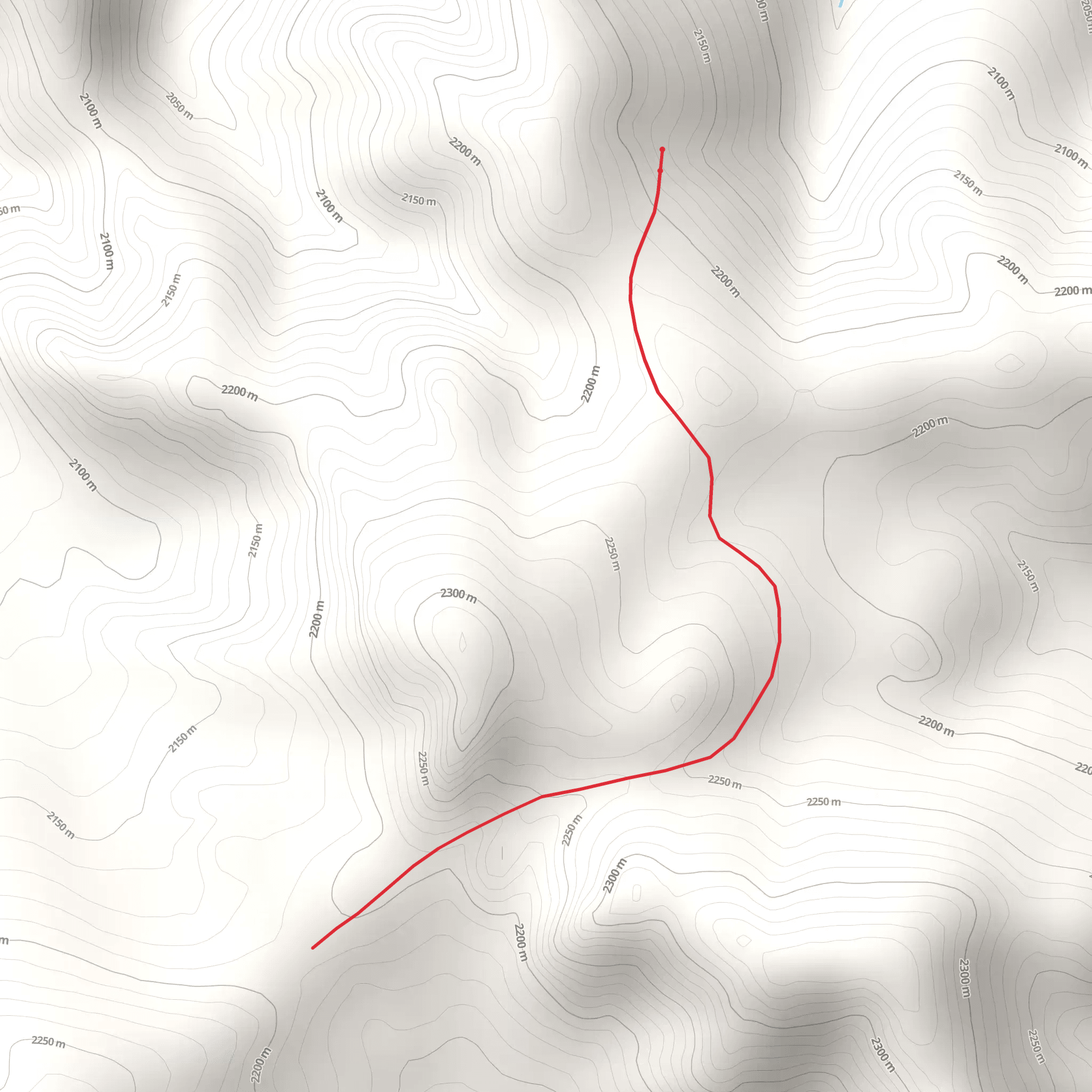 Wepler Trail mobile static map
