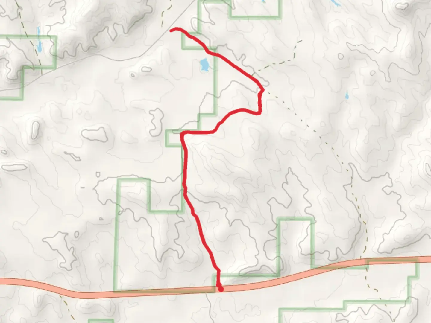 An image depicting the trail Coalmine Trail and its surrounding area.