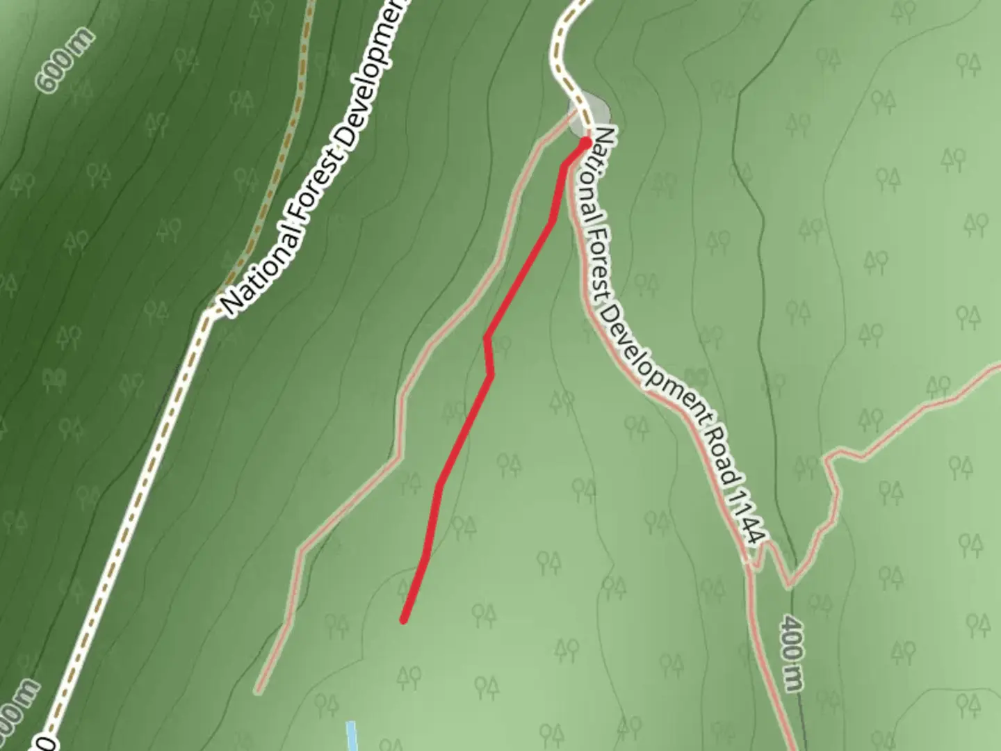 An image depicting the trail Swift Creek Trail and its surrounding area.
