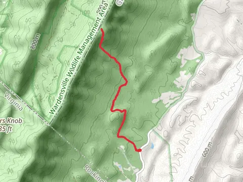 Hunkerson Gap Trail
