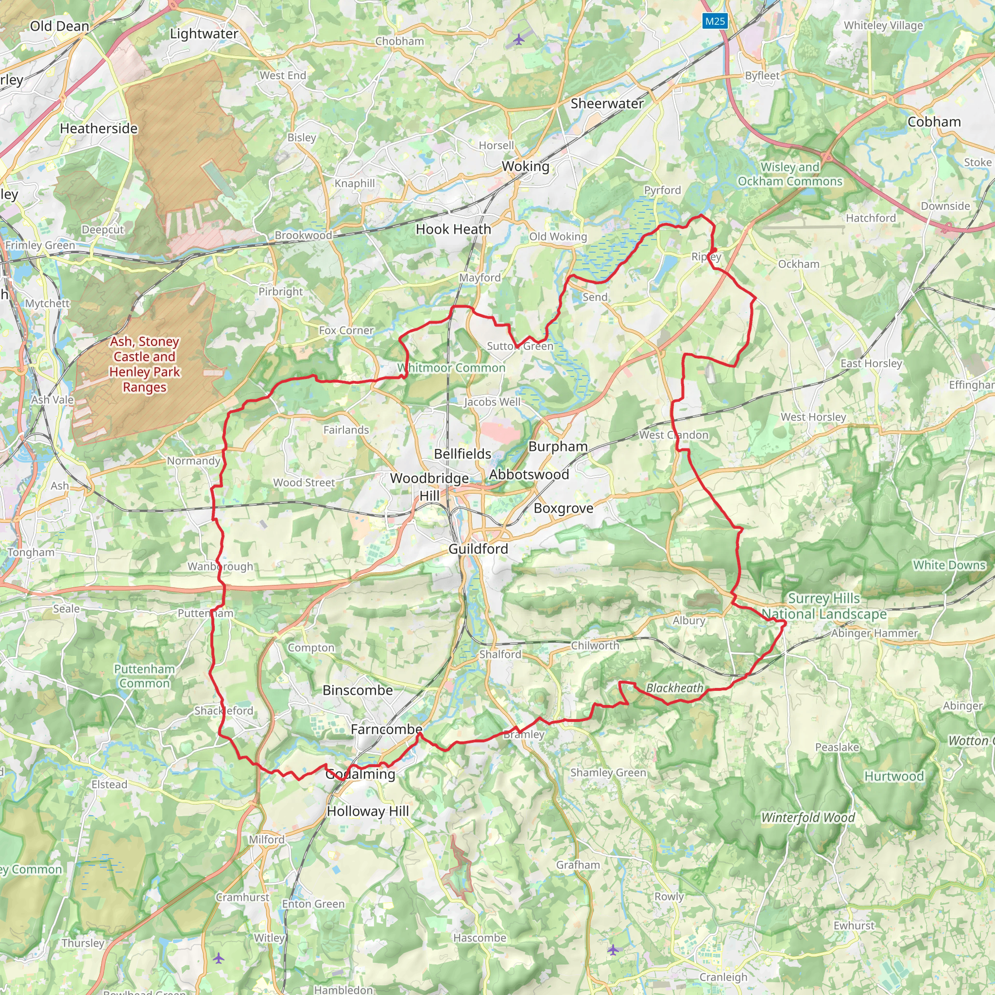 Fox Way mobile static map