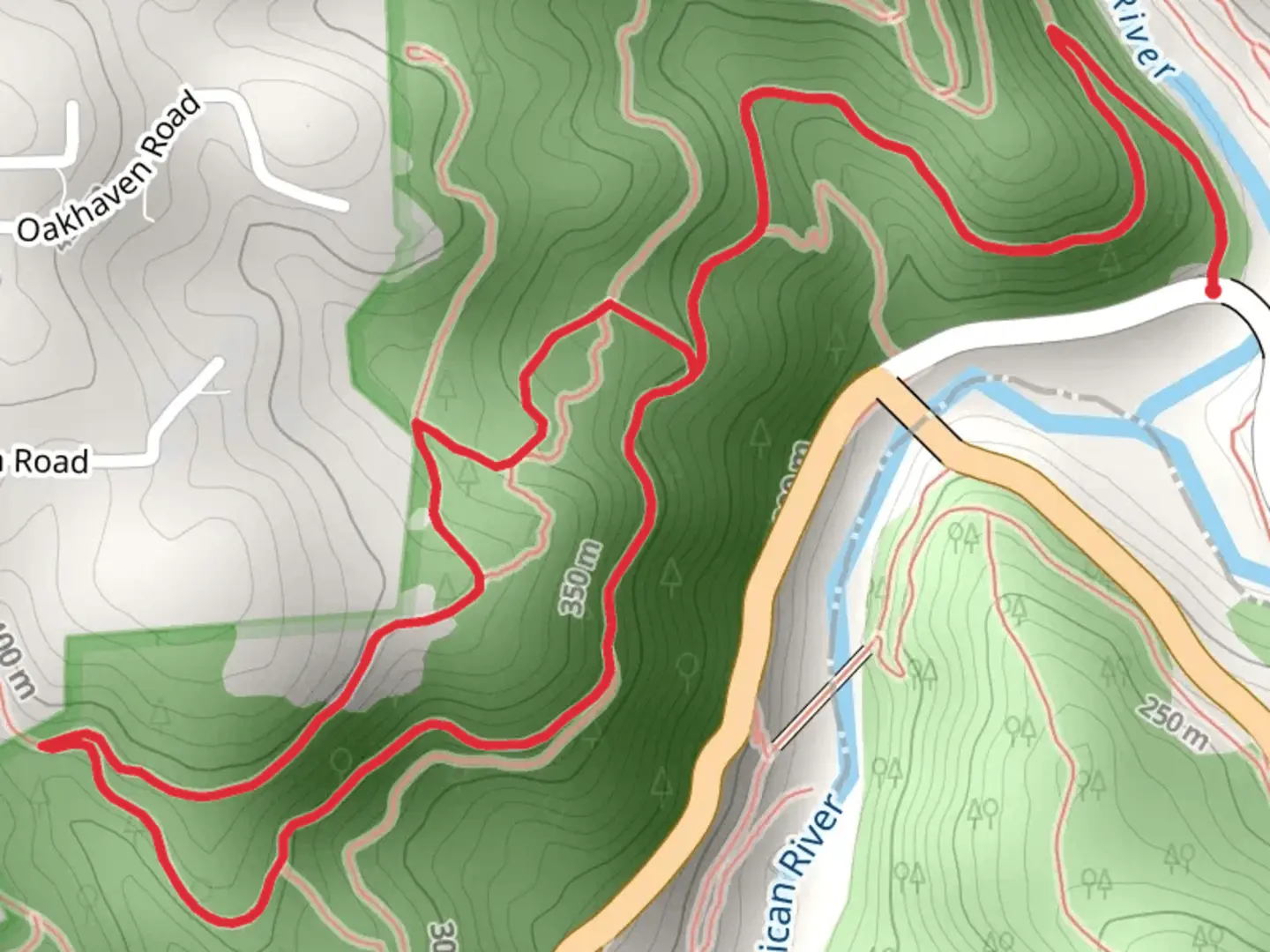 An image depicting the trail Stagecoach Loop Trail and its surrounding area.