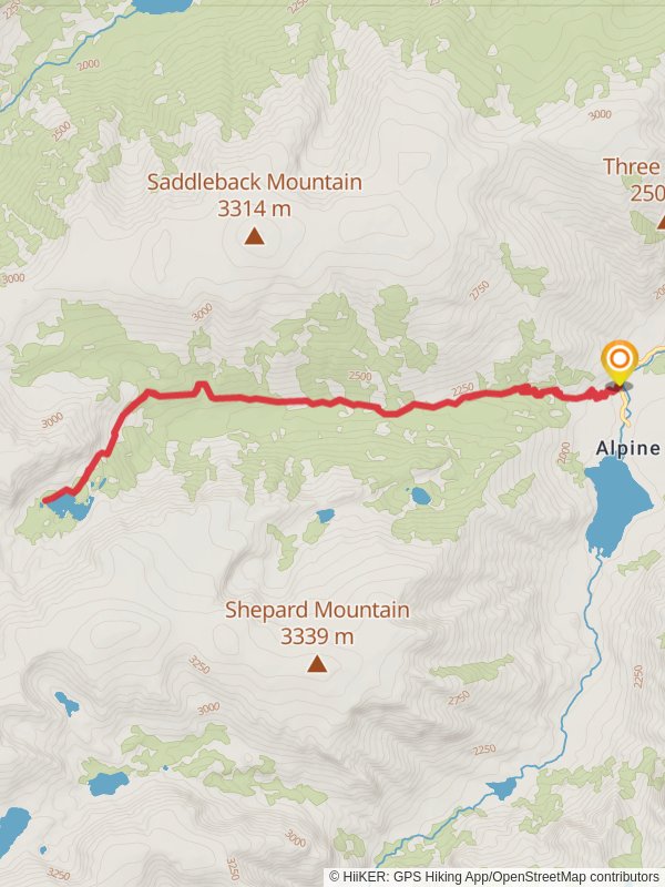 Phantom Lake via Phantom Creek Trail