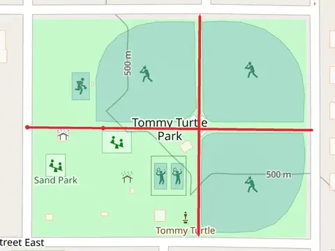 Tommy Turtle Park Walk