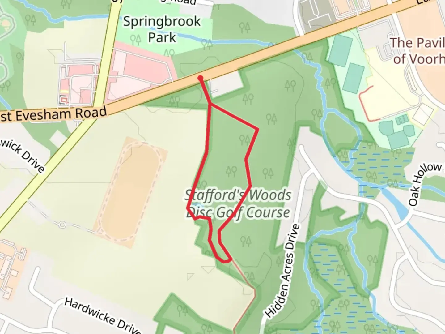 An image depicting the trail Historic Stafford Loop Trail and its surrounding area.
