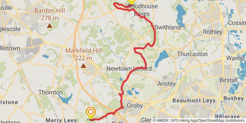 National Forest Way stage 6 Map