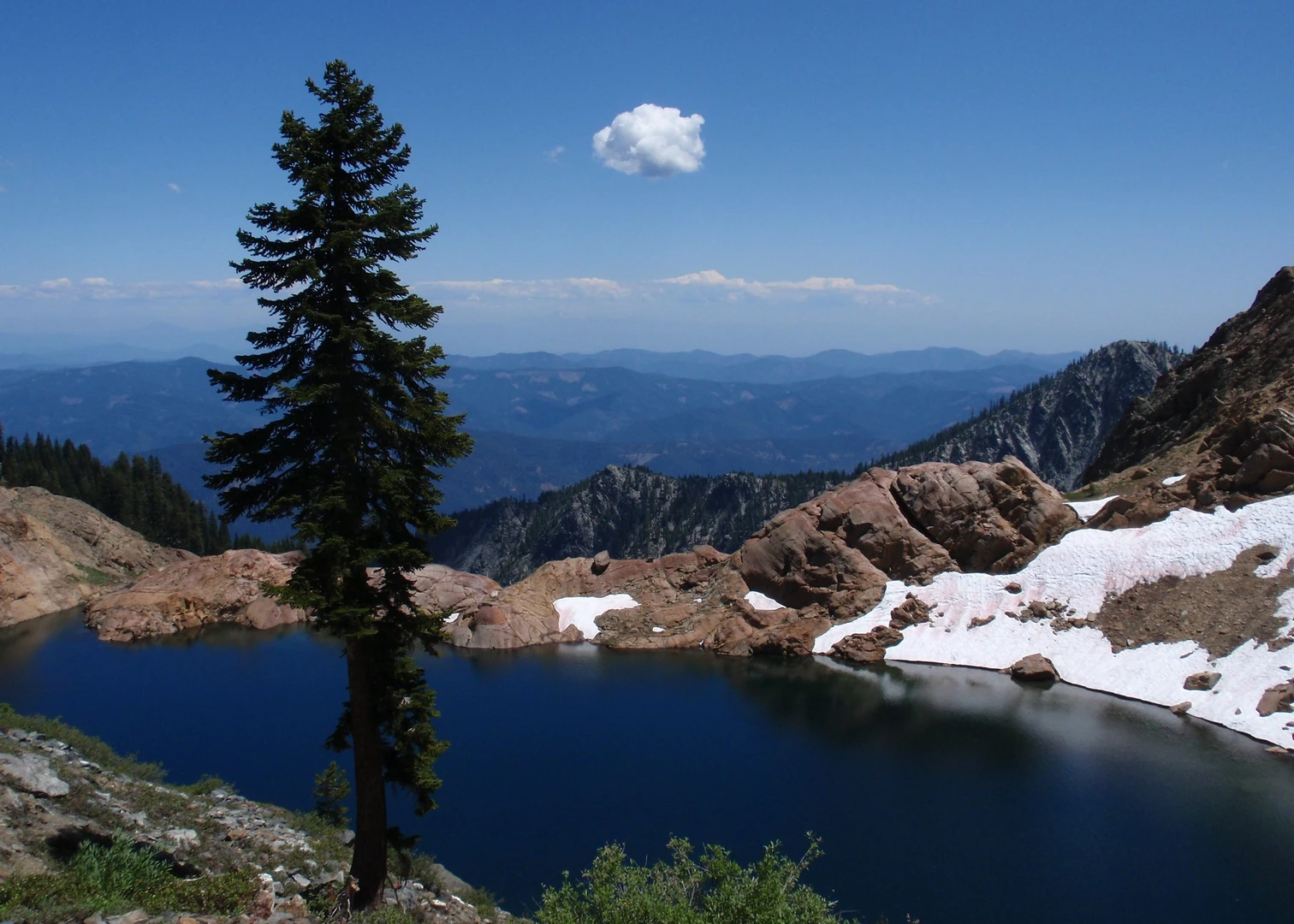 An image depicting the trail Bowerman Meadows Trail via Long Canyon Trail and its surrounding area.