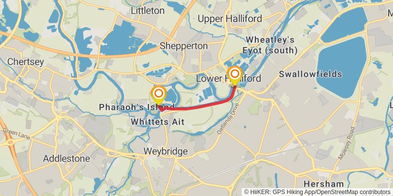 Thames Path alt 2 Map