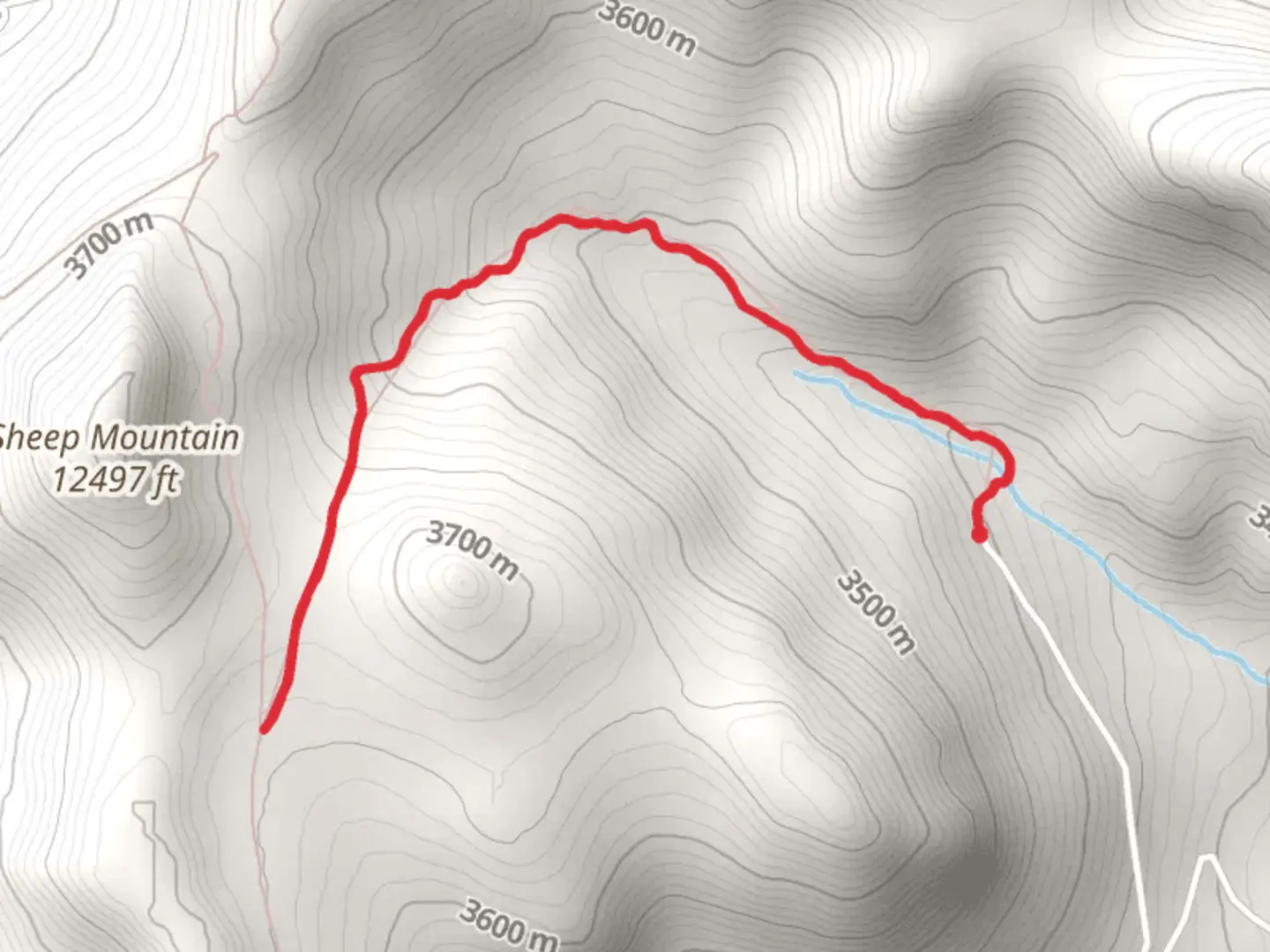 An image depicting the trail South Rock Trail and its surrounding area.