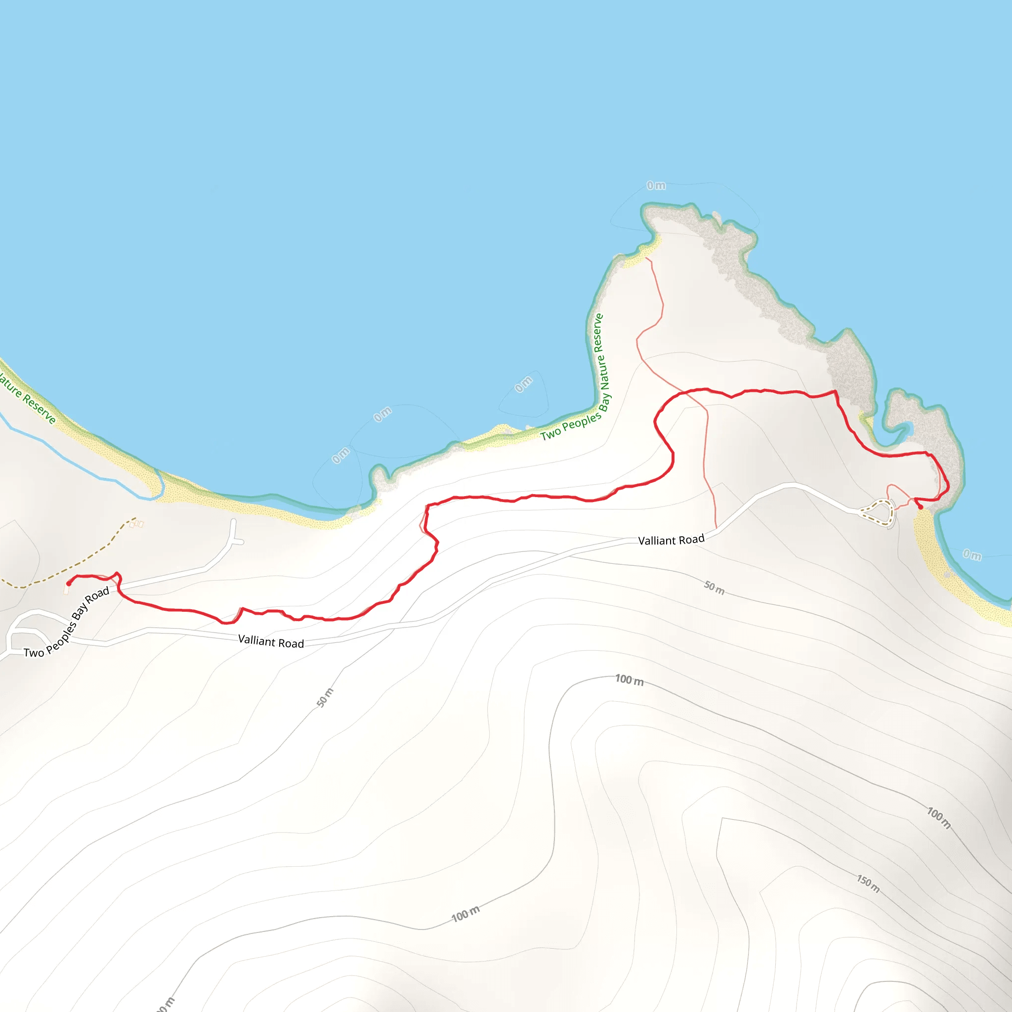 Baie des Deux Peuples Heritage Trail mobile static map