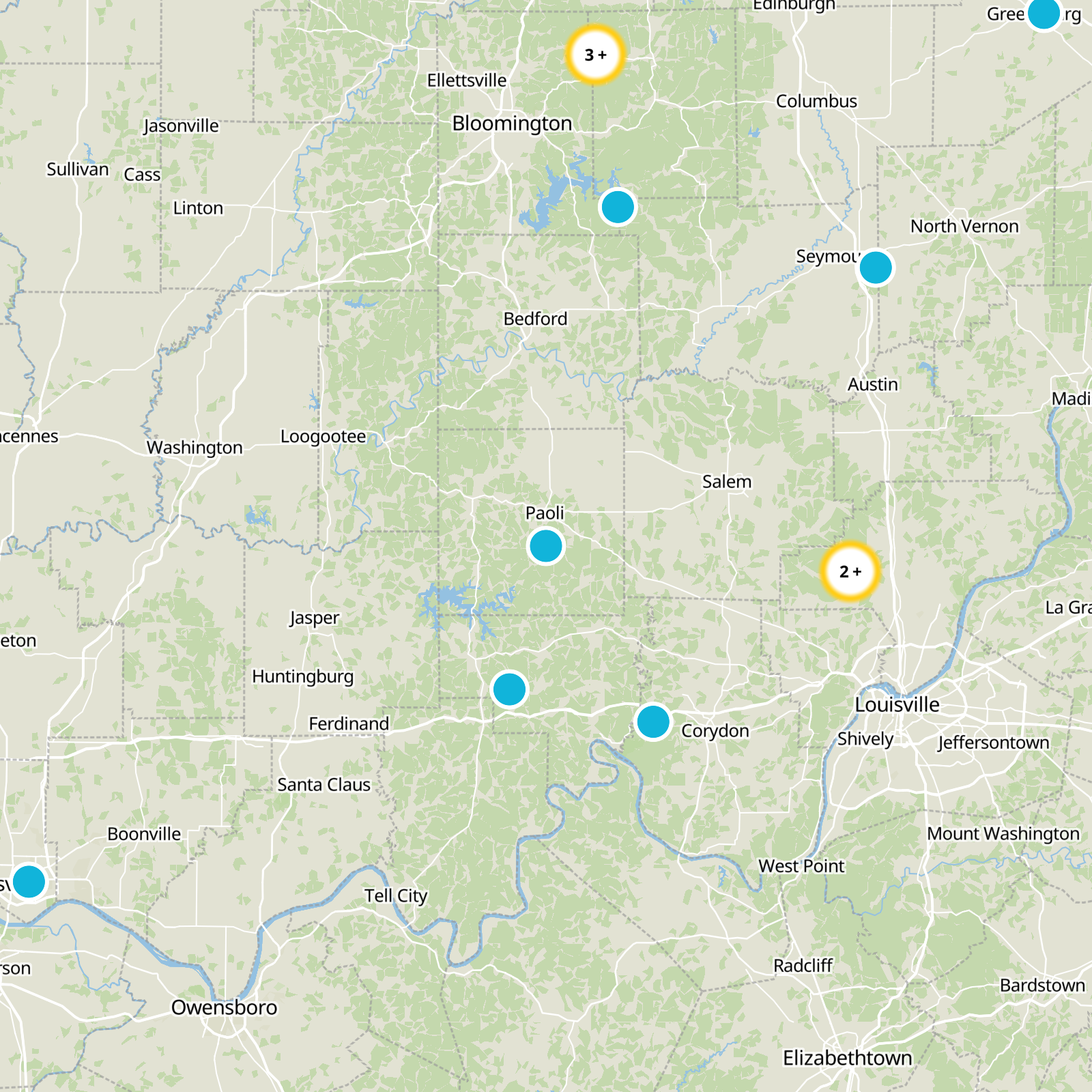 Orange County Static Map